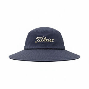 Titleist Blue Cotton Golf Full Brim Adult Unisex Size Small Bucket Hat